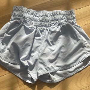 Athleta Light Gray Women's Athletic Shorts